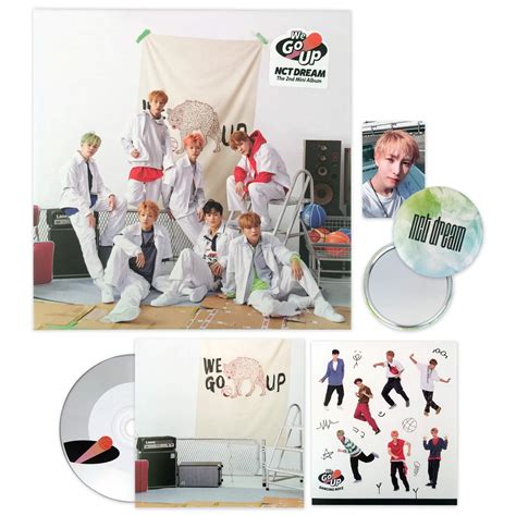 NCT DREAM 2nd Mini Album WE GO UP CD Photobook Photocard