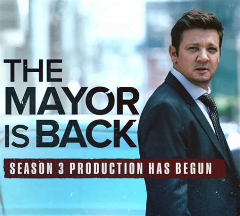 Jeremy Renner Return To Work On Mayor Of Kingstown Season