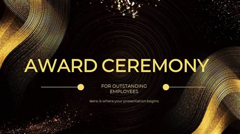 Best Free Awards Gala Google Slide Themes And Powerpoint Templates For