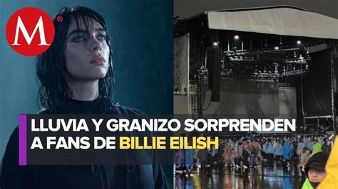 Billie Eilish Pospone Concierto En Foro Sol Por Fuerte Lluvia Youtube