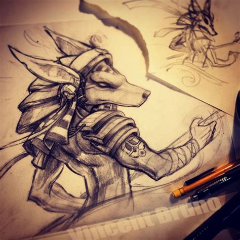 Anubis Drawing at GetDrawings | Free download