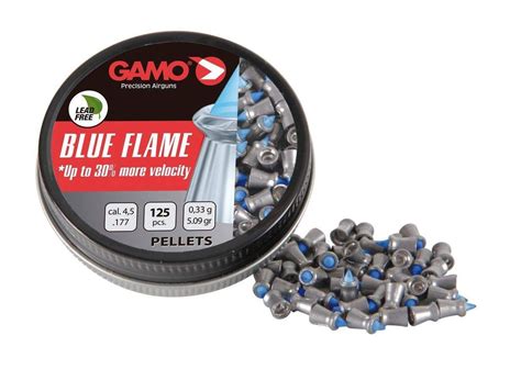 Plombs Mm Gamo Blue Flame Plombs Air Comprim Made In Chasse