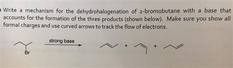 Solved Write a mechanism for the dehydrohalogenation of | Chegg.com