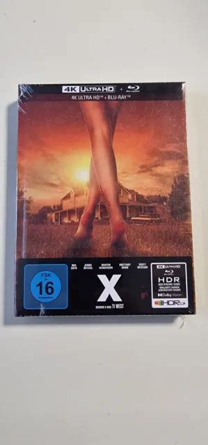 X 4K ULTRA HD Blu Ray Limited Collector S Edition Mediabook Cover B