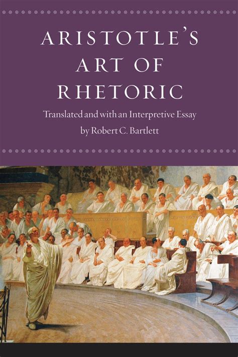 Aristotles Art Of Rhetoric Aristotle Bartlett