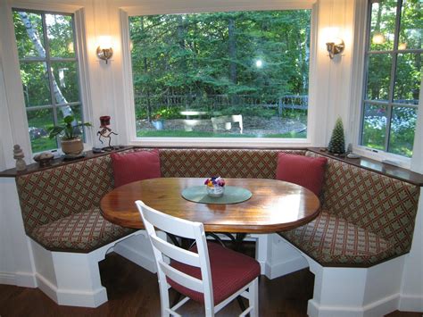 bay window seating ideas kitchen - Noriko Kaufman