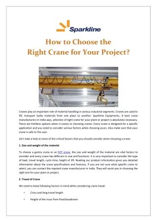 PPT How To Choose The Right Company For Your Annual Crane Inspection