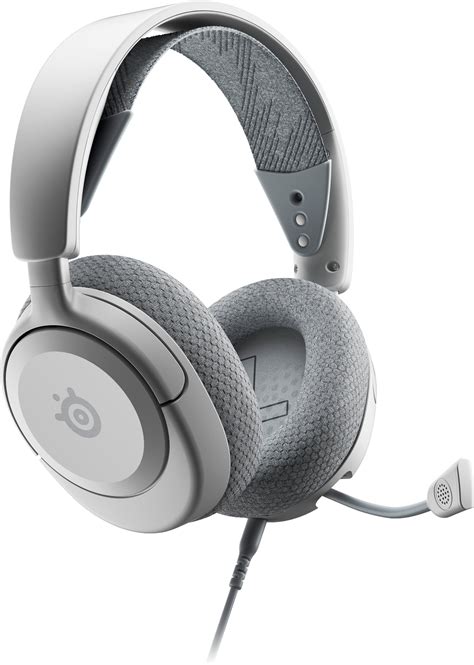 Steelseries Arctis Nova Wired Gaming Headset For Pc White