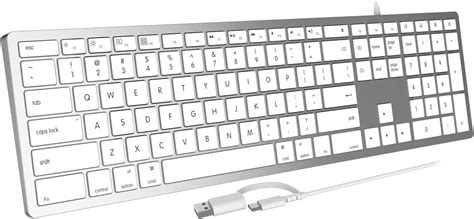 Acebaff Teclado Con Cable Para Mac Teclado Compatible Con Apple