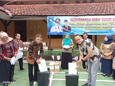 Sah Arsip Dkpus Babel Dimusnahkan Rakhmadi Berharap Hal Ini