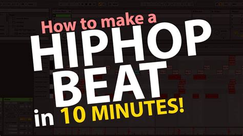 How To Make A Hip Hop Beat In Ableton Live In 10 Minutes YouTube