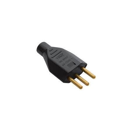 Plug Macho 2P T 20A 2143 Preto FAME