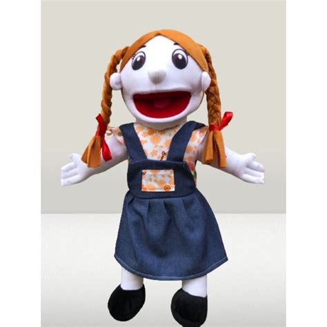 Jual Boneka Tangan Handpuppet Cewek Dan Cowok Muppet Ventriloquist