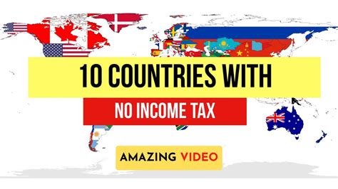 People Of These Countries Dont Need To Pay Income Tax Youtube