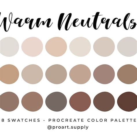 Earth Tone Color Palette Earth Tones Color Chart Swatch Neutral