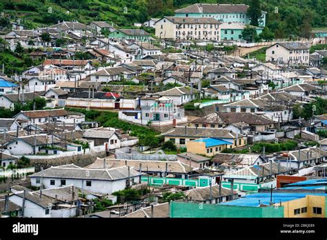 North Korea, Chongjin the second largest town in the country Stock ...