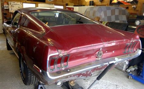 Gt 390 1968 Ford Mustang Fastback Barn Finds