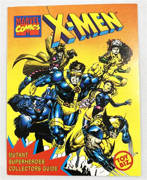 Toy Biz - Marvel Comics X-Men Mutant Superheroes Collector Guide (Catalog 1993)