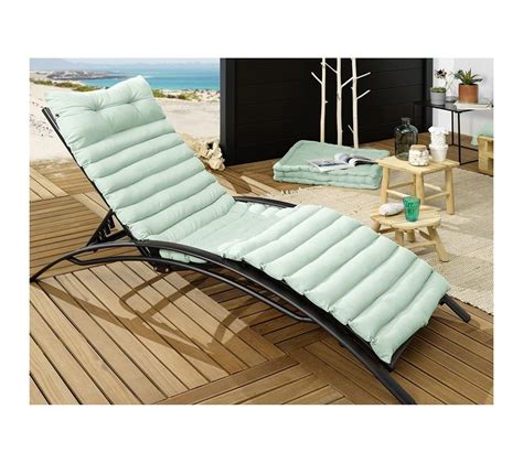 Coussin Bain De Soleil X Cm Kala Menthe Coussin D Ext Rieur But