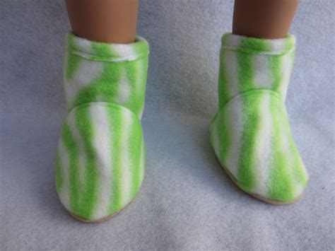 18 In Doll Boots Fleece Boots Handmade Doll Shoes 18 In Etsy