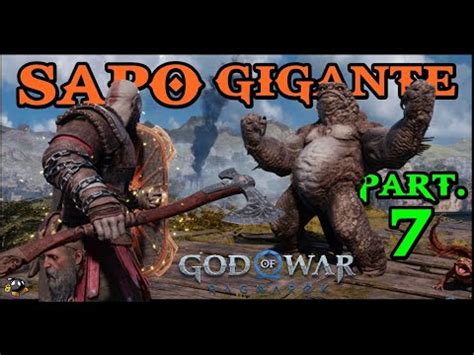 GOD OF WAR RAGNAROK SAPO GIGANTE Part 7 Até Zerar FABRICIO GAMER