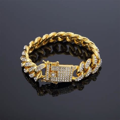 Chaine De Cou Vendue Seule Q9D2N Hommes Hip Hop Iced Out Bling Full