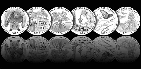 2020 2021 America The Beautiful Quarter Designs CoinNews