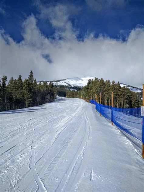 Colorado ski slopes stock image. Image of slopes, snow - 68544703