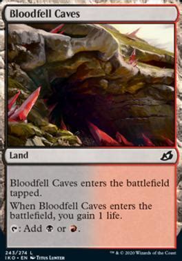 Bloodfell Caves Ikoria Lair Of Behemoths Modern Card Kingdom