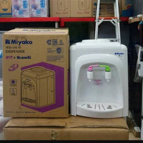 Jual Dispenser MIYAKO WD 185 H WD 185H Hot And Normal Shopee Indonesia