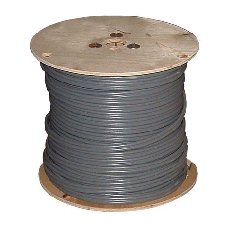 Southwire 1000 Ft 122 Gray Solid Cu Uf B Wg Wire 13055901 The Home Depot