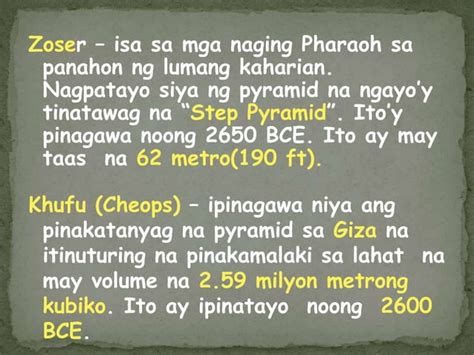 Ang Sinaunang Kabihasnan Sa Ehipto | PPT