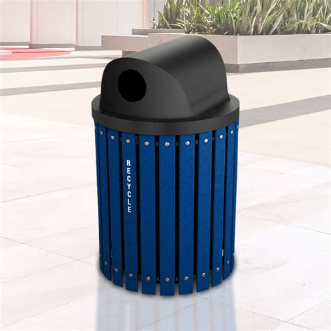 Recycling & Waste Container with Canopy Lid | Recycle Away