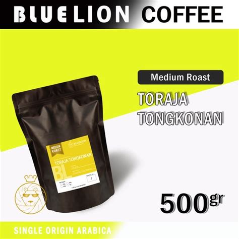 Jual Kopi Bluelion Toraja Tongkonan Gr Medium Roast Di Lapak