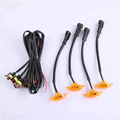 Kit De Luces Tipo Raptor Light Color Ámbar Rejilla Led Par Cuotas