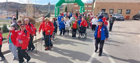 400 Personas Participan En La XVIII Marcha Senderista ATADI Alcorisa