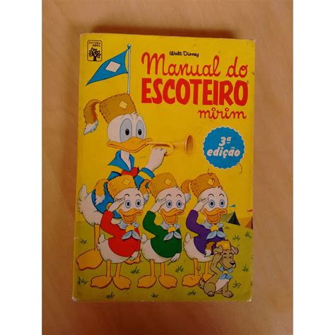 Gibi Manual Do Escoteiro Mirim Anos Walt Disney T Shopee Brasil