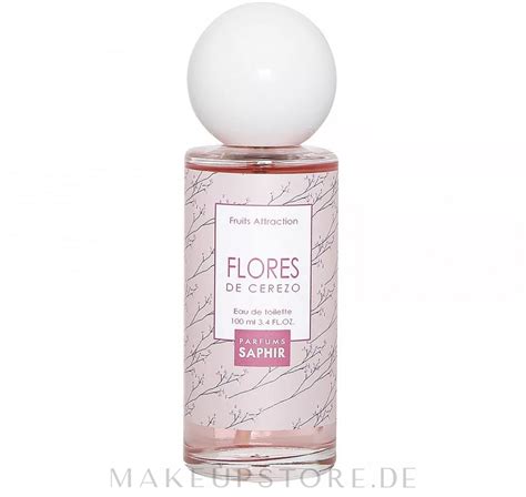 Saphir Fruit Attraction Flores De Cerezo Eau De Toilette Makeupstore De