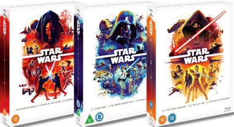 Star Wars Skywalker Saga Dvd And Blu Ray Sets Landing Nd May