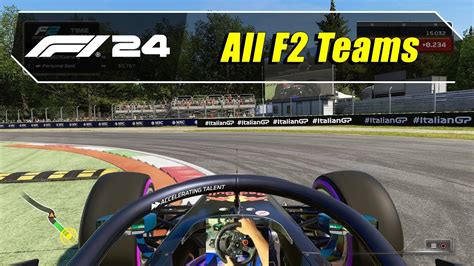 F1 24 Ps5 Driving All 11 F2 Teams Cars Wheelcam 4k 60 Youtube