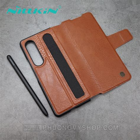 Bao Da Galaxy Z Fold Nillkin Aoge Leather Case