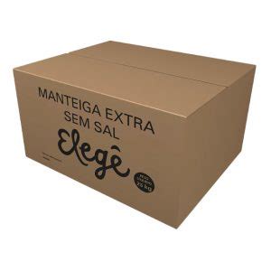 Manteiga Extra S S Elege Bloco 5Kg MegaG Alimentos