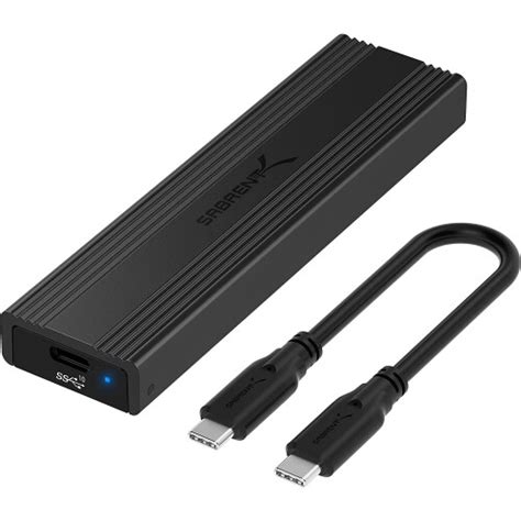 Sabrent Usb Type C Tool Free Enclosure For M Pcie Nvme And Sata