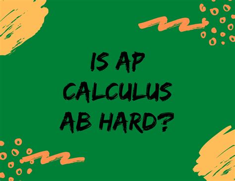 How Hard Is Ap® Calculus Ab Soflo Sat Tutoring