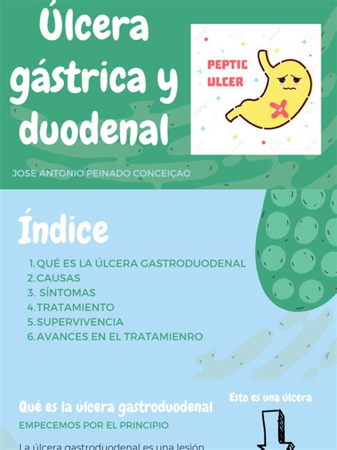 Úlcera Gastroduodenal Pdf Gastroenterología Medicina