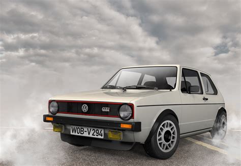 3D model Volkswagen Golf MK1 | CGTrader