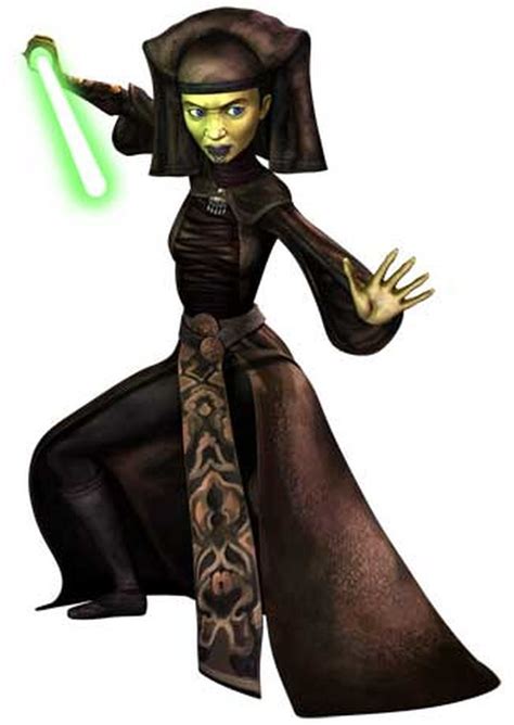 Luminara Unduli Was A Female Mirialan Who Served As A Jedi Master And