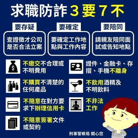 美好求職路上的關懷指南！保警宣導三要七不原則，溫馨防詐騙保護你的未來之路 威傳媒新聞 Winnews