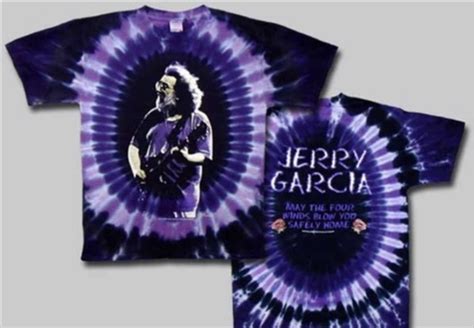 Jerry Garcia Franklins Tower Tie Dye