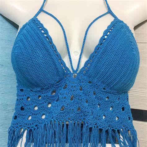 Most Beautiful Knit Bikini Bottom And Top Patterns Knittting Crochet